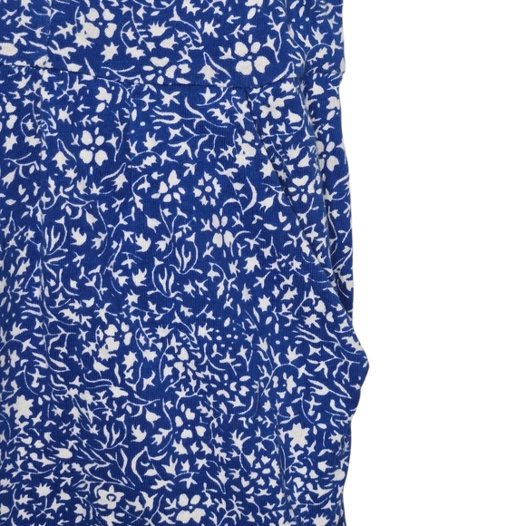 Boden Womens Blue Floral Cotton Phoebe Dress Size 16 - Picture 4 of 10